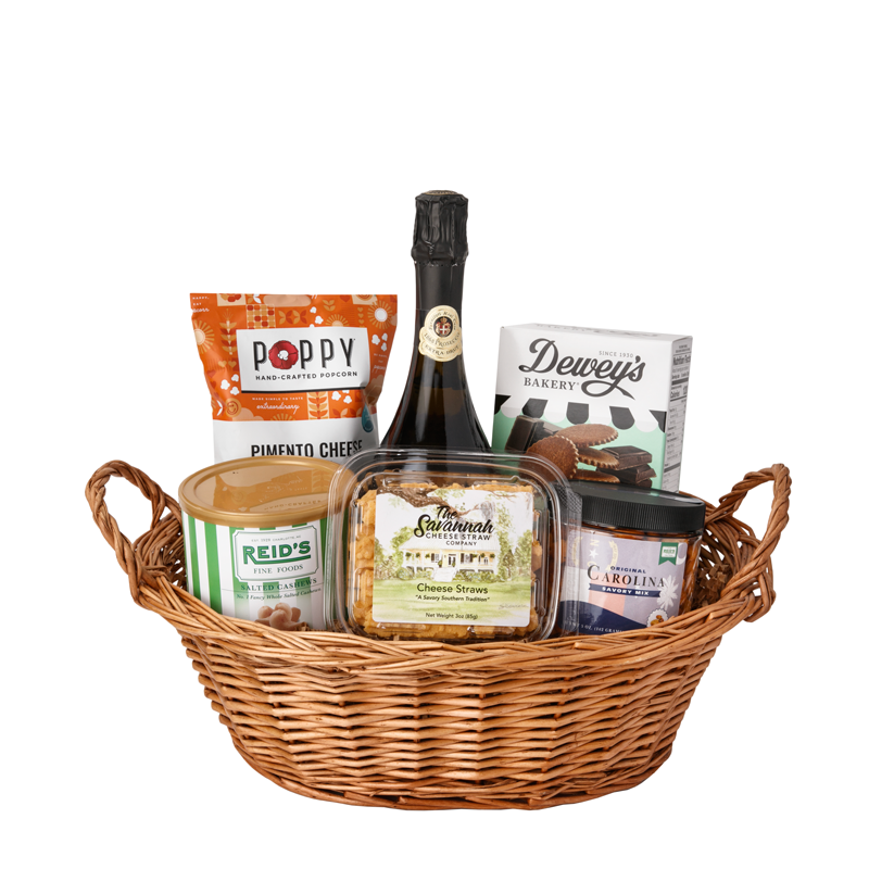 Time to Toast Wine Gift Basket 