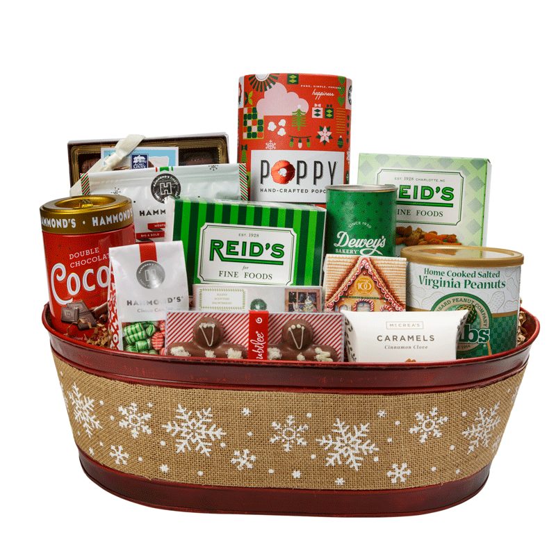 Happy Holidays Gift Basket