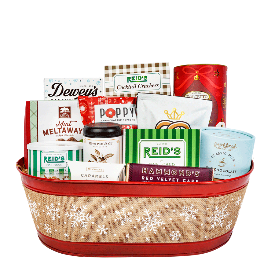 Happy Holidays Gift Basket