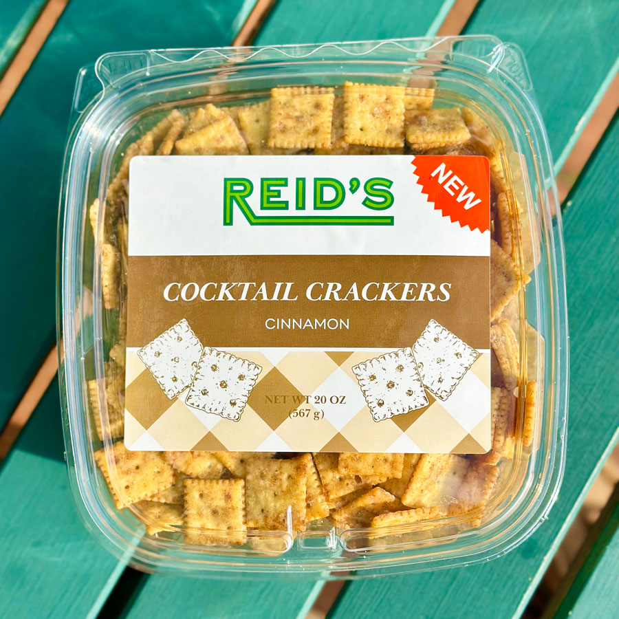 Reid's Cinnamon Cocktail Crackers