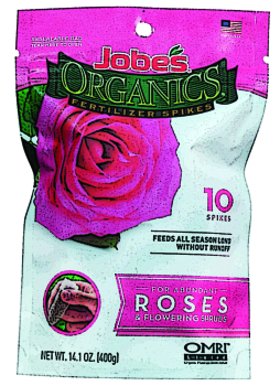 Jobe's Rose Fertilizer Spikes 9-12-9