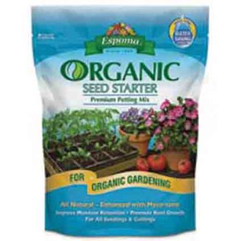 Espoma Organic Seed Starter Mix 8 Quart Bag