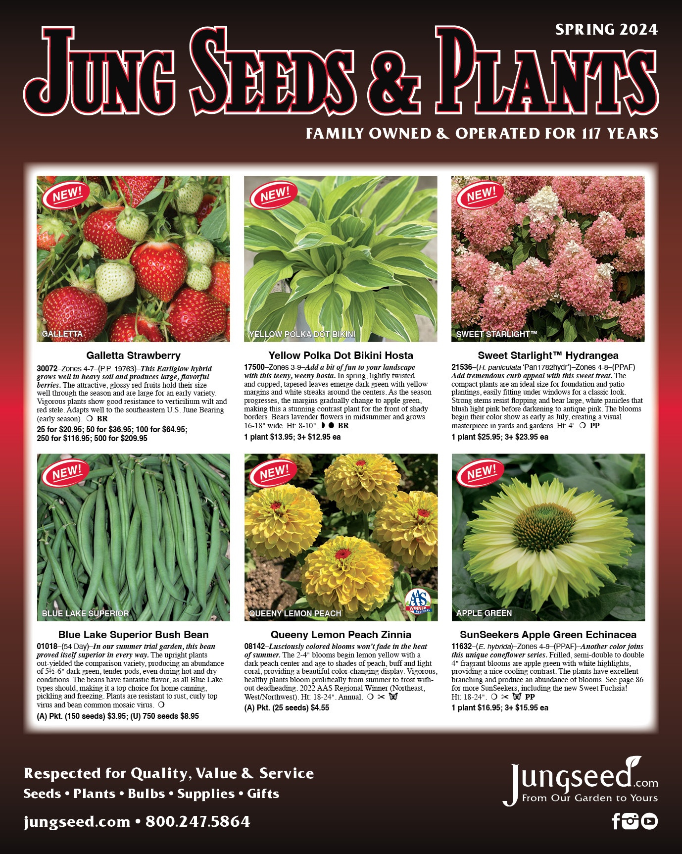 Spring 2024 Jung Seed Catalog