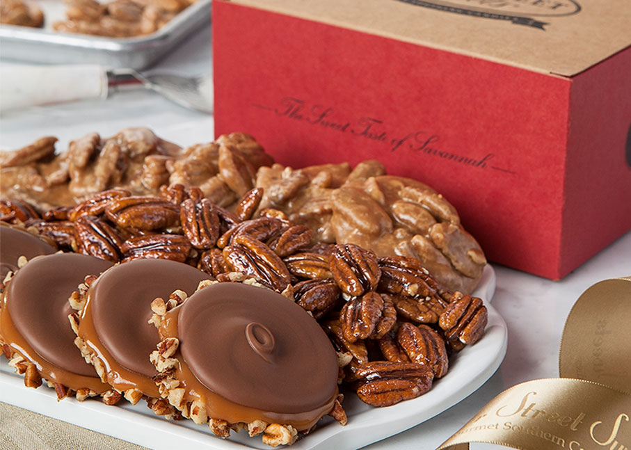 Assortments With Glazed Pecans