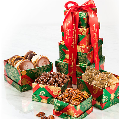 Holiday Jewels Gift Tower