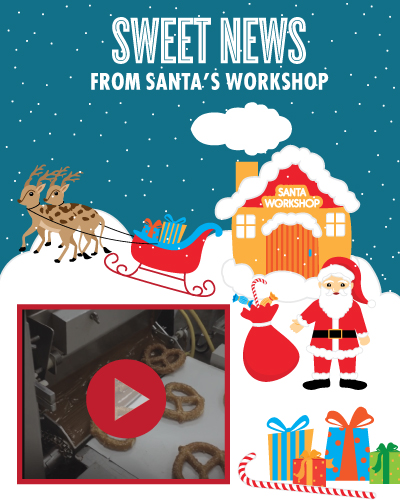 Santa's Workshop - Chocolate Covered Pretzels