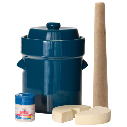 Fermenting Kit with 2L Blue Crock