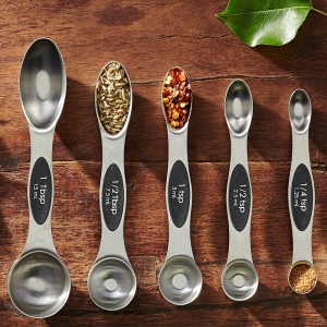 Dual-Sided Magnetic Measuring Spoons