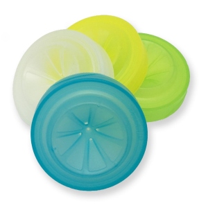 Trap Cap Fruit-Fly Catching Lids (4-Pack)