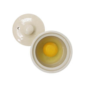 Texas Stoneware Egg Cooker with Egg