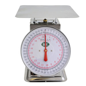 44 lb. Stainless Steel Scale