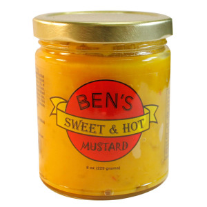 Ben's Sweet & Hot Mustard - Ben's Sweet & Hot Mustard 16 oz. Jar
