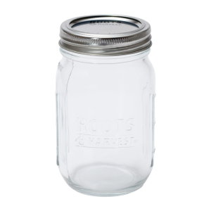 Regular Mouth Pint Canning Jars - 12 Pack