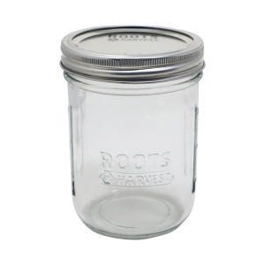 Wide Mouth Pint Canning Jars - 12 Pack
