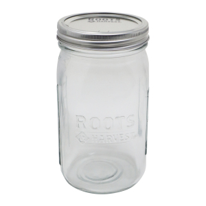 Wide Mouth Quart Canning Jars - 12 Pack