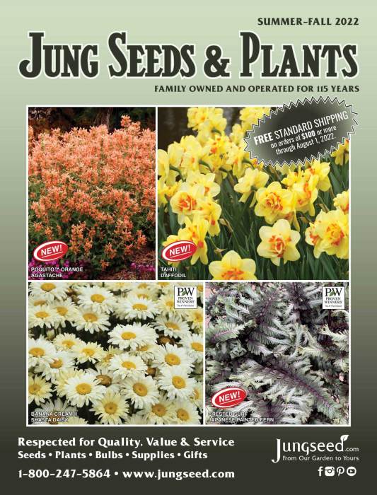 Fall 2022 Jung Seed Catalog