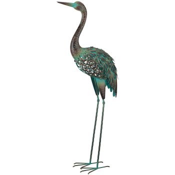 40" Patina Solar Crane Up