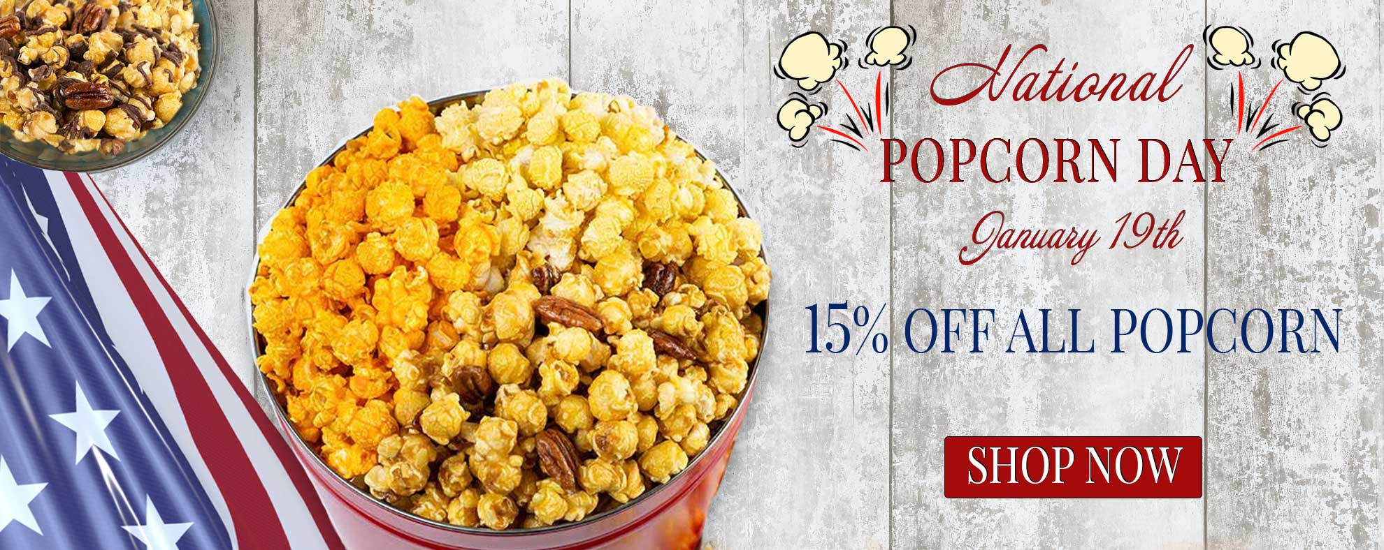 National Popcorn Day Offer