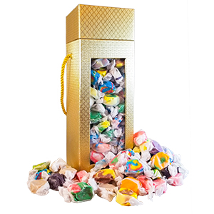 Product Image of Golden Gift Box Collection - 2.5 lb Taffy Assortment