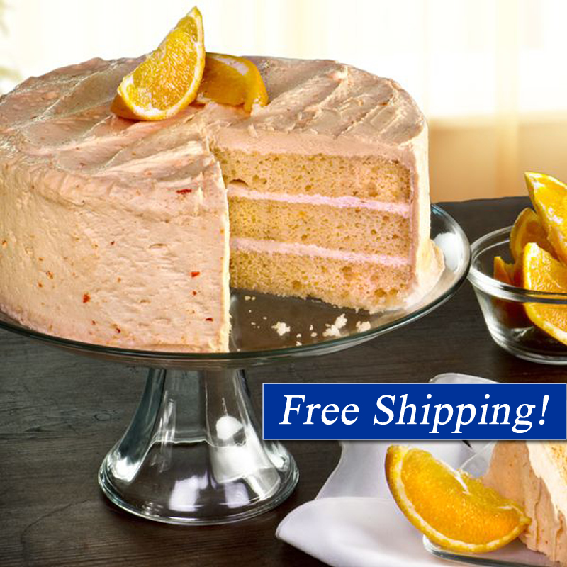 Product Image for Orange Creamsicle Layer Cake