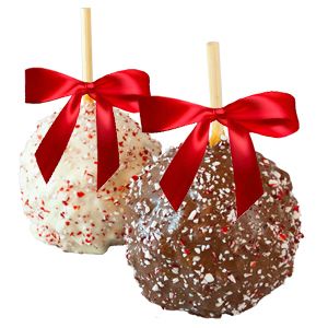 Product Image of Christmas Peppermint Chocolate Caramel Apples