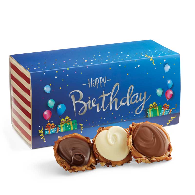Happy Birthday Savannah Mini Heart Tin Gift Present For Savannah WIth Chocolates