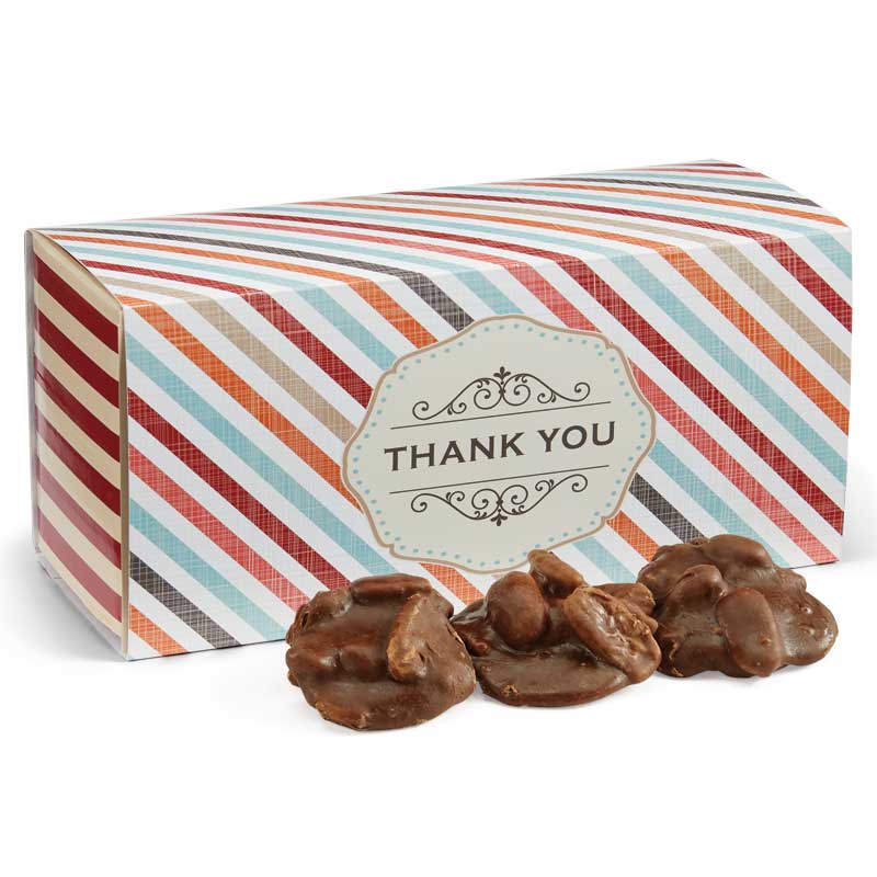 12 Piece Chocolate Pralines in the Thank You Gift Box