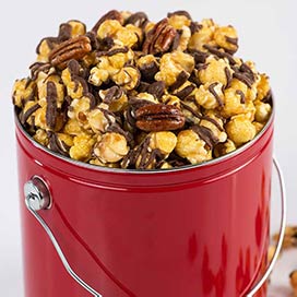 Product Image of Chocolate Glazed Pecan Caramel Corn Gift Tin