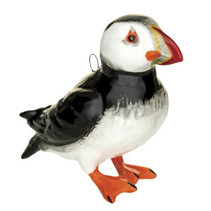 Puffin Ceramic Ornament