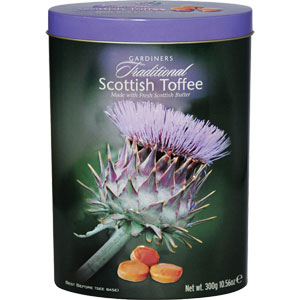 Gardiner's Thistle Tin, Scottish Toffee - 10.65 oz