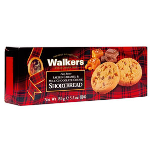 SALE Salted Caramel & Chocolate Chunk Shortbread from Walkers