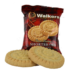 Walkers Round Thistle Shortbread Cookies