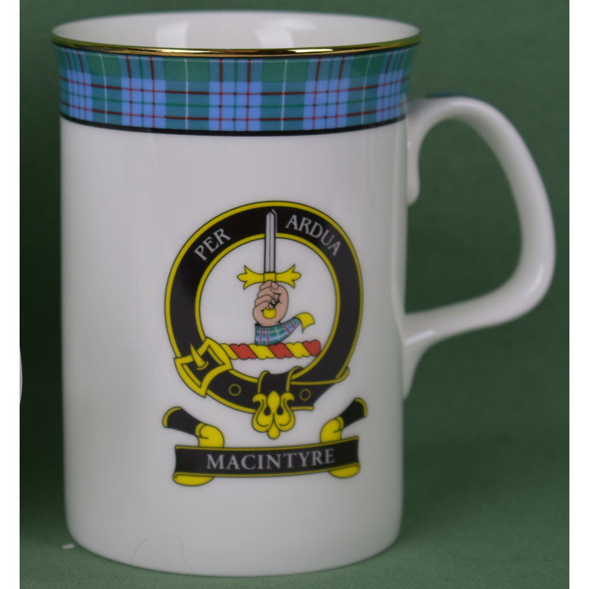 MacIntyre Clan Mug - 8 oz bone china