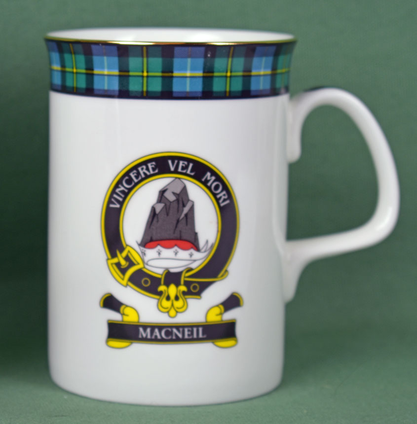 MacNeil Clan Mug - 8 oz bone china