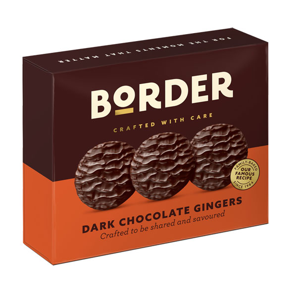 Border Dark Chocolate Gingers Gift Box 8.8 oz.