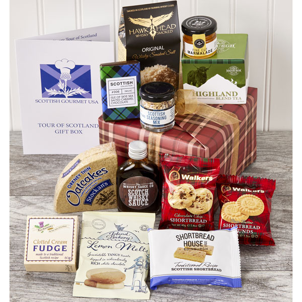 Tour of Scotland Gift Box - now in a plaid gift box