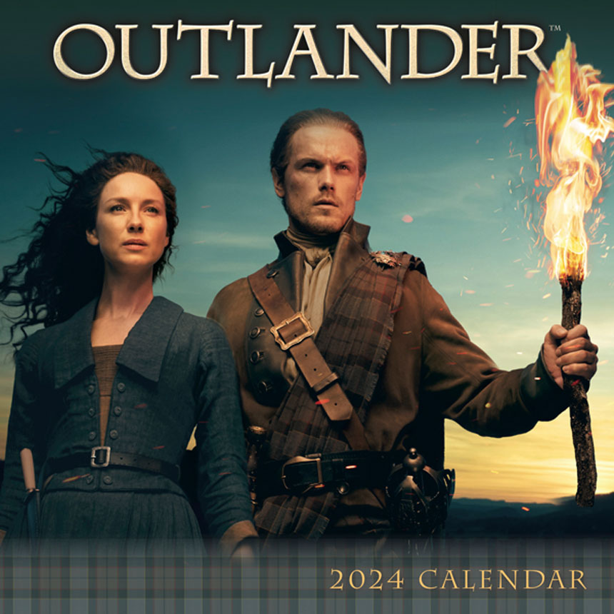 Outlander 2024 Mini Wall Calendar