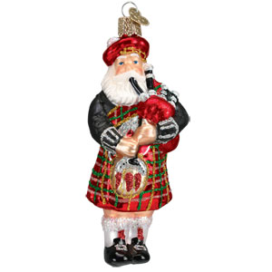 SOLD OUT Highland Santa - Glass 5 tall