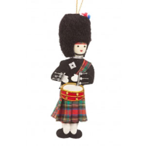 Highland Drummer Ornament