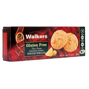 Gluten Free Lemon & Ginger Shortbread Rounds from Walkers