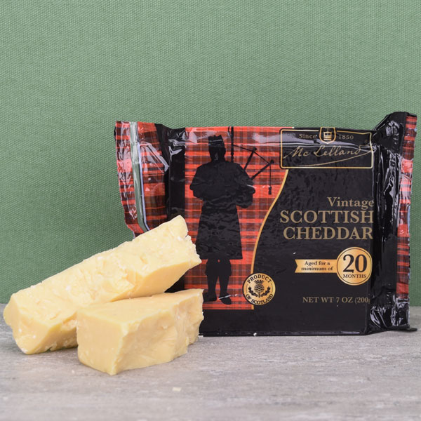 SALE McLelland Extra Mature Cheddar Cheese - 7 oz. Aged 20 months or more.  Best By Date 6/24/23