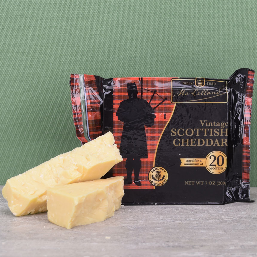 McLelland Extra Mature Cheddar Cheese - 7 oz. Aged 20 months or more.