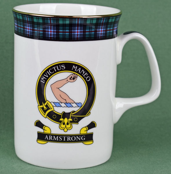 Armstrong Clan Mug - 8 oz bone china