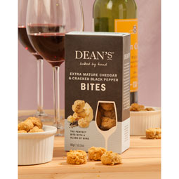Mature Cheddar Bites with Black Pepper