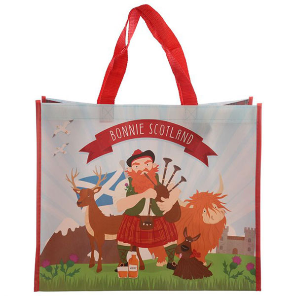 Bonnie Scotland Shopping Bag