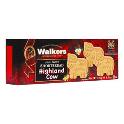 Highland Cow Shortbread Box from Walkers