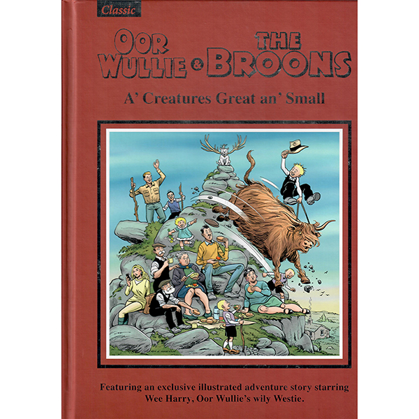 SALE Oor Wullie & The Broons Gift Book 2022