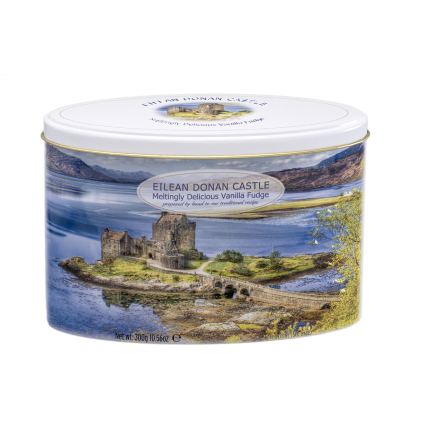SALE Eilean Donan Castle Fudge Tin