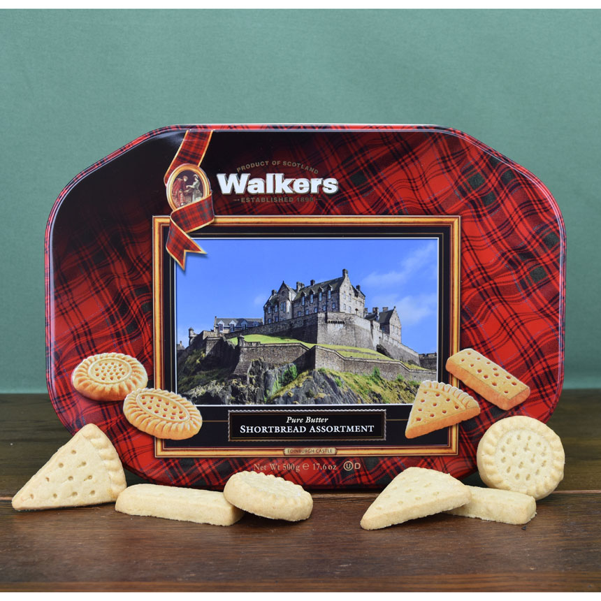 Edinburgh Castle Shortbread Tin from Walkers