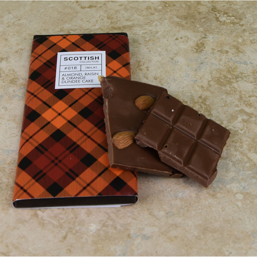 Milk Chocolate Dundee Cake Bar from Quirky Gift Library